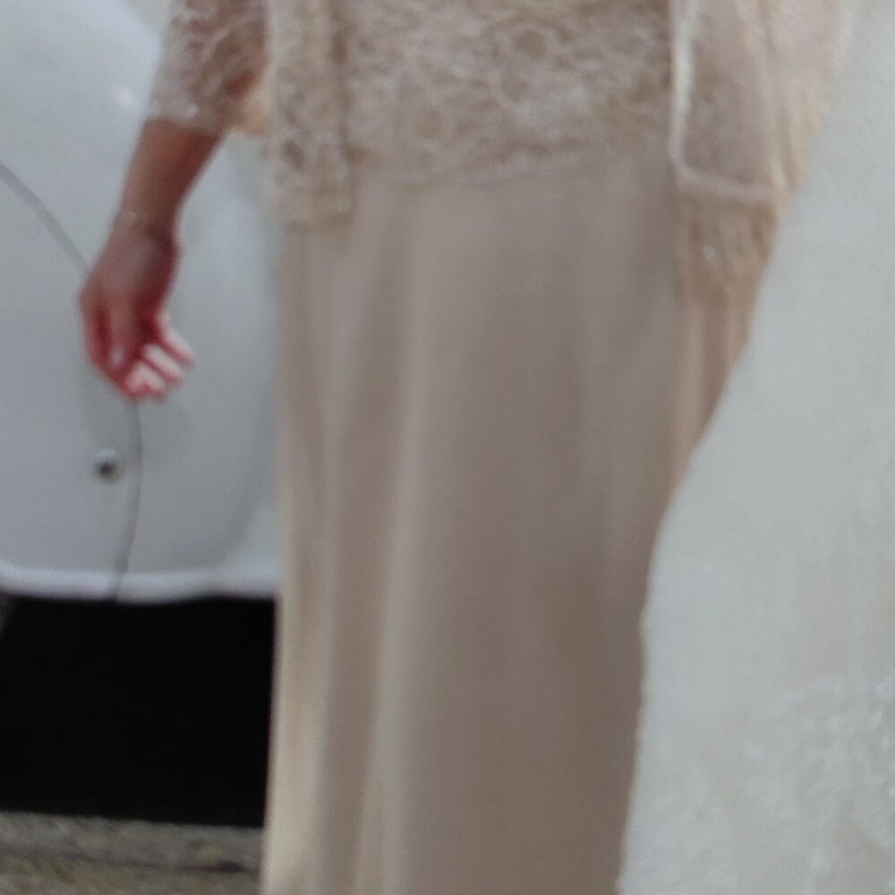 Formal Champagne Maxi ( Mother of the Bride )